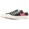 Converse x COMME des GARCONS PLAY Chuck 70 Low “Siyah Beyaz” Converse x COMME des GARCONS PLAY Chuck 70 Low “Siyah Beyaz”