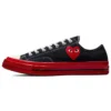 Converse x COMME des GARCONS PLAY Chuck 70 Low “Siyah Kırmızı”