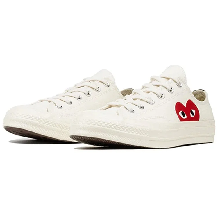 Converse x COMME des GARCONS PLAY Chuck 70 Ox “Beyaz” Converse x COMME des GARCONS PLAY Chuck 70 Ox “Beyaz”