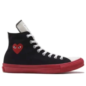 Converse x COMME des GARONS PLAY Chuck Taylor High “Black Red” Converse x COMME des GARONS PLAY Chuck Taylor High “Black Red”