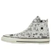 Converse x Doraemon Chuck Taylor All Star Aged CP Hi “Siyah Beyaz”