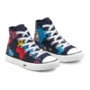Converse x Geography Class Chuck Taylor All Star High “Mavi Kırmızı Sarı”