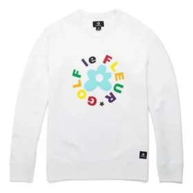 Converse x Golf Le Fleur Crew Sweatshirt Asya Bedenleri “Beyaz” Converse x Golf Le Fleur Crew Sweatshirt Asya Bedenleri “Beyaz”