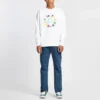 Converse x Golf Le Fleur Crew Sweatshirt Asya Bedenleri “Beyaz”