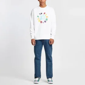 Converse x Golf Le Fleur Crew Sweatshirt Asya Bedenleri “Beyaz” Converse x Golf Le Fleur Crew Sweatshirt Asya Bedenleri “Beyaz”