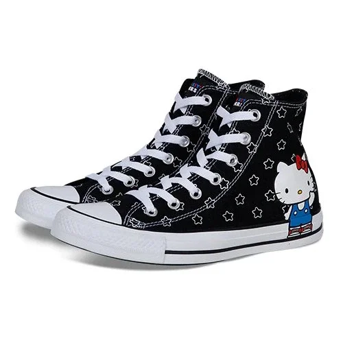 Converse x Hello Kitty Chuck Taylor All Star High “Siyah” Converse x Hello Kitty Chuck Taylor All Star High “Siyah”