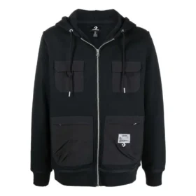 Converse x Josh Vides Utility Fleece Kapüşonlu Sweatshirt Asya Bedenleri “Siyah” Converse x Josh Vides Utility Fleece Kapüşonlu Sweatshirt Asya Bedenleri “Siyah”