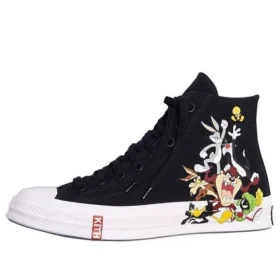 Converse x KITH x Looney Tunes Chuck Taylor All Star 1970 High “Siyah” Converse x KITH x Looney Tunes Chuck Taylor All Star 1970 High “Siyah”