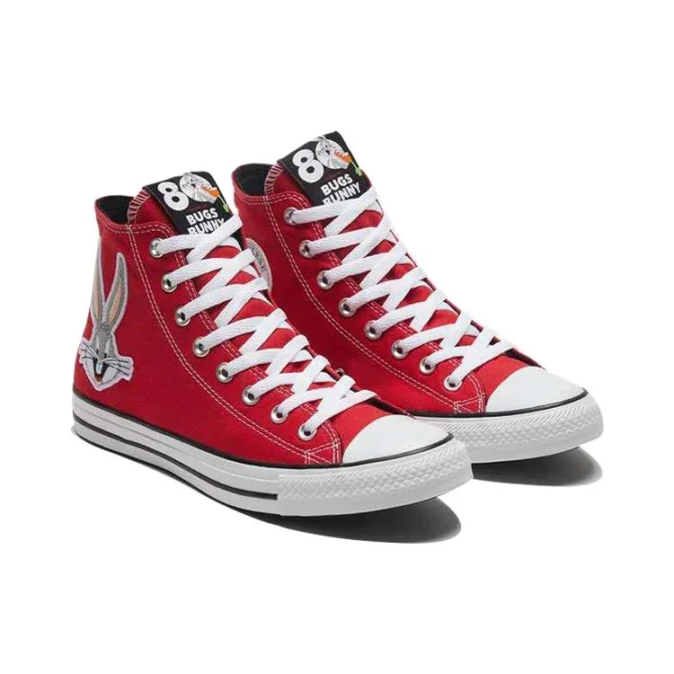 Converse x Looney Tunes Chuck Taylor All Star High “80. Yıl Dönümü – Bugs Bunny Yama” Converse x Looney Tunes Chuck Taylor All Star High “80. Yıl Dönümü – Bugs Bunny Yama”