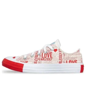 Converse x Love Fearlessly Chuck Taylor All Star Low “Kırmızı”