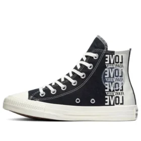 Converse x Love Fearlessly Chuck Taylor All Star “Siyah Beyaz”