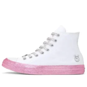 Converse x Miley Cyrus Chuck Taylor All Star High “Beyaz Pembe”