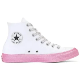 Converse x Miley Cyrus Chuck Taylor All Star High “Beyaz Pembe”