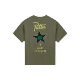 Converse x Patta Dört Yapraklı Yonca Kısa Kollu Tişört Asya Bedenleri “Zeytin Yeşili” Converse x Patta Dört Yapraklı Yonca Kısa Kollu Tişört Asya Bedenleri “Zeytin Yeşili”