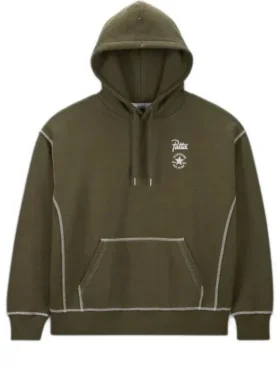 Converse x Patta Gold Standard Kapüşonlu Sweatshirt Asya Bedenleri “Utility Green Heather” Converse x Patta Gold Standard Kapüşonlu Sweatshirt Asya Bedenleri “Utility Green Heather”