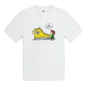 Converse x Peanuts Chuck T-Shirt Asya Bedenleri “Beyaz”
