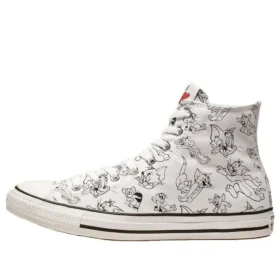 Converse x Tom and Jerry Chuck Taylor All Star High “Beyaz”