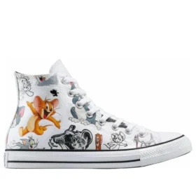 Converse x Tom & Jerry Chuck Taylor All Star High “Beyaz”