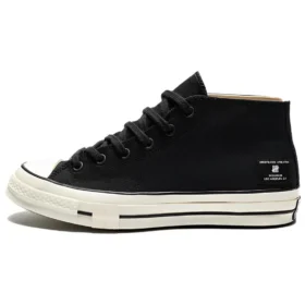 Converse x UNDEFEATED 1970s Mid “Siyah Beyaz”