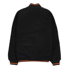 Converse x Vince Staples Yalıtımlı Varsity Ceket Asya Bedenleri “Siyah Turuncu”