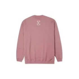 Counter Climate Grafikli Crew Sweatshirt Asya Bedenleri “Pembe-Leylak”