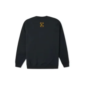 Counter Climate Grafikli Crew Sweatshirt Asya Bedenleri “Siyah”