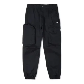 Cozy Utility Dokuma Pantolon Asya Bedenleri “Siyah”