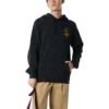 Dağ Logolu Kapüşonlu Sweatshirt Asya Bedenleri “Siyah”