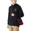 Dağ Logolu Kapüşonlu Sweatshirt Asya Bedenleri “Siyah”