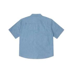 Denim Wordmark Utility Gömlek Asya Bedenleri “LT Retro Blue”