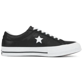 Deri One Star Low Top “Siyah Beyaz”