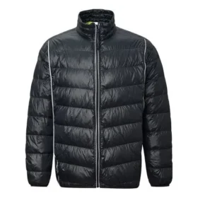 Dik Yaka Hafif Puffer Ceket Asya Bedenleri “Siyah”