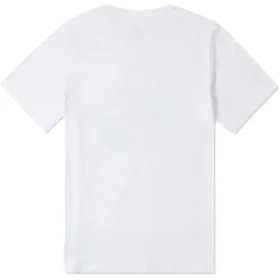 Distorted Patch T-Shirt Asya Bedenleri “Beyaz Turuncu Teal”