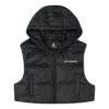 Dönüştürülebilir Uzun Kuş Tüyü Ceket Asya Bedenleri “Siyah”