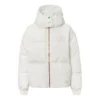 Down Oversized Puffer Asya Bedenleri “Bej”
