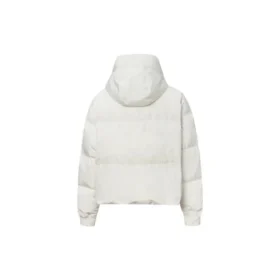 Down Oversized Puffer Asya Bedenleri “Bej”