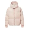 Down Oversized Puffer Asya Bedenleri “Pembe”