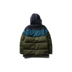 Down Puffer Ceketler Asya Bedenleri “Zeytin Yeşili”