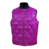 Down Puffer Yelek Asya Bedenleri “Mor”