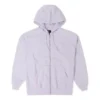 Duks Os Tam Fermuarlı Kapüşonlu Sweatshirt Asya Bedenleri “Açık Mor”
