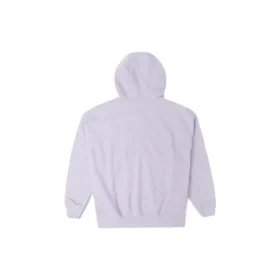 Duks Os Tam Fermuarlı Kapüşonlu Sweatshirt Asya Bedenleri “Açık Mor”