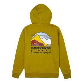 Erkek Converse Alfabe Desenli Yeşil