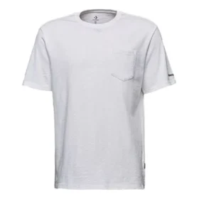 Erkek Converse Classic Basic Casual Kısa Kollu Beyaz