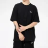 Erkek Converse Classic Chuck Baskılı Kısa Kollu Siyah