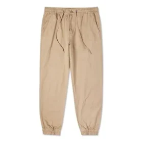 Erkek Converse Düz Renkli Paket Ayak Spor Pantolon/Pantolon/Jogger Haki