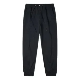 Erkek Converse Düz Renkli Yüksek Bel Bundle Feet Spor Pantolon/Jogger Pantolon Siyah