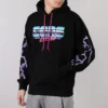 Erkek Converse Flash Logo Baskılı Spor Polar Astarlı Siyah