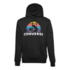 Erkek Converse Planet Set Po Spor Giyim Günlük Spor Baskılı Örme Siyah