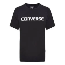 Erkek Converse Pure Cotton Alphabet Kısa Kollu Siyah Erkek Converse Pure Cotton Alphabet Kısa Kollu Siyah
