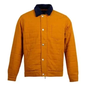 Erkek Converse Retro Casual Kargo Ceket Sarı Erkek Converse Retro Casual Kargo Ceket Sarı